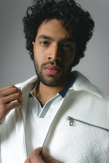 LW008 - Textured #1 Zip Jacket