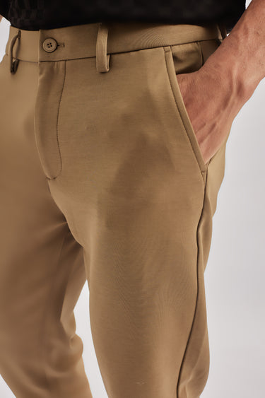 Stretch Brown Chinos
