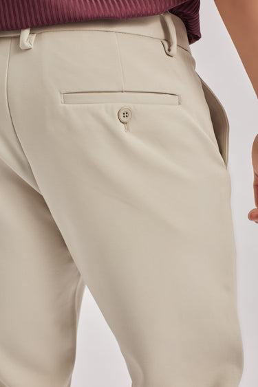Stretch Cream Chinos