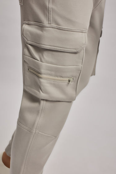Light Grey Cargo Joggers
