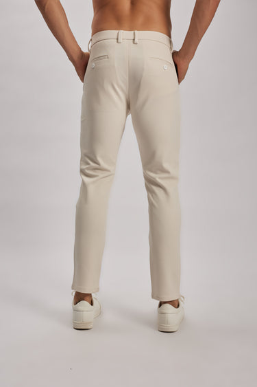 Stretch Cream Chinos