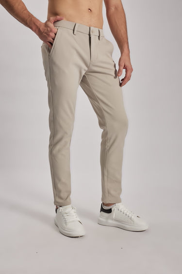 Stretch Beige Chinos