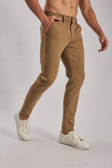 Stretch Brown Chinos