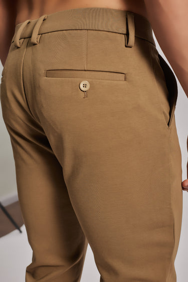 Stretch Brown Chinos