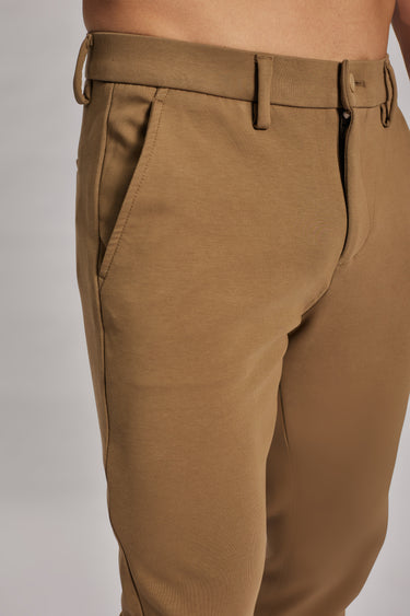 Stretch Brown Chinos